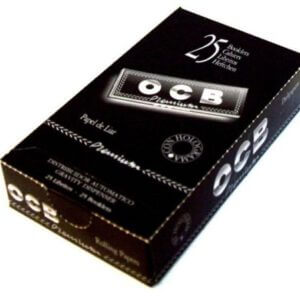 Papel de fumar OCB 25 librillos papel del liar cigarros premium natural 1 14 fino