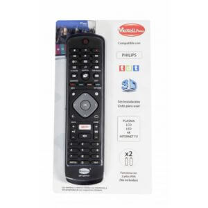 mando universal compatible con tv philips plasma lcd led 4k internet tv