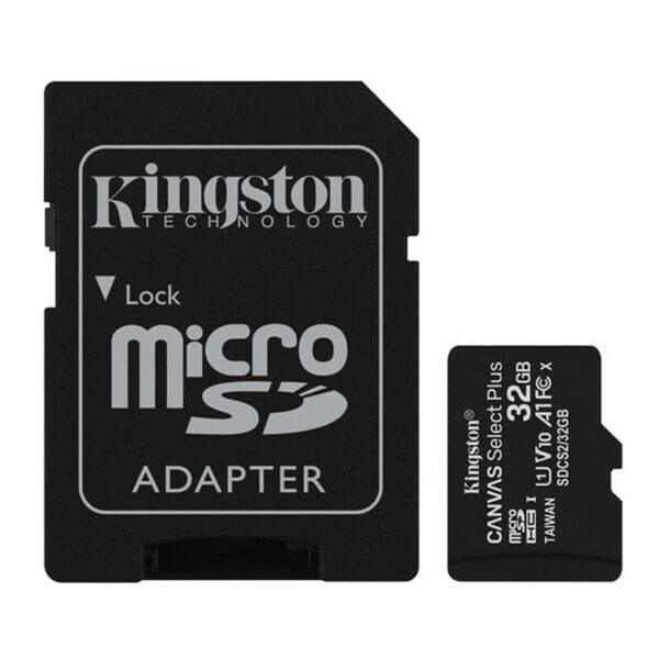 Tarjeta de memoria micro SD 32gb XC clase 10 Kingston SDCS2