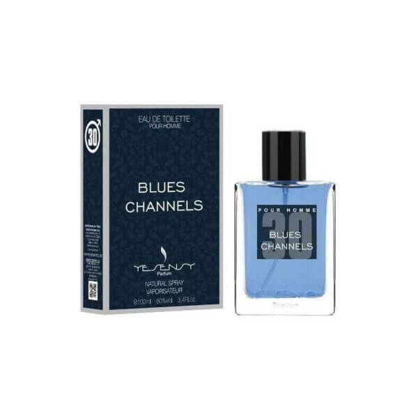 Perfume Blues Channels para hombre de Yesensy 100ml.