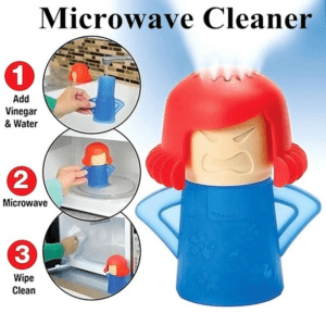 Muñeca Angry Mama limpiador microondas Desinfección y limpieza