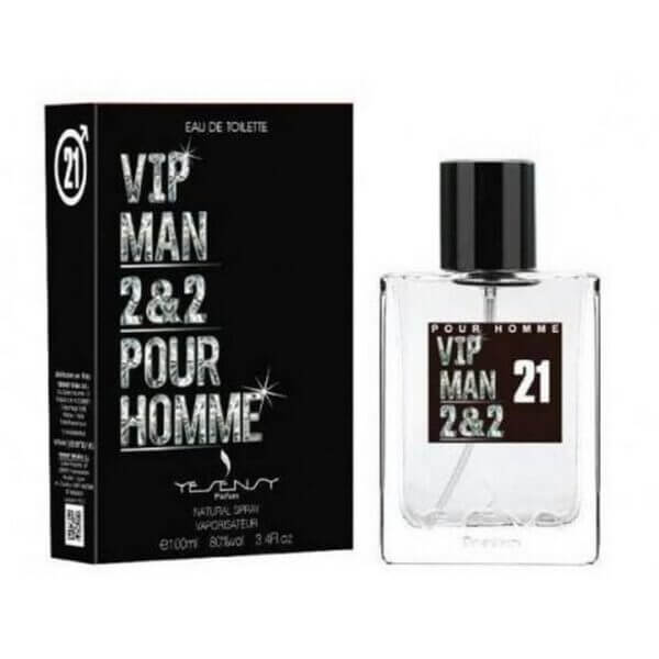 Perfume Colonia Hombre VIP MAN 2&2 de Yesensy parfum 100ml.