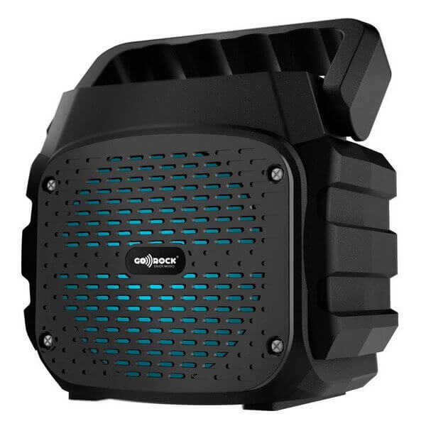 Altavoz karaoke portatil Gorock vsk-60 con luces led mirofono radio fm manos libres