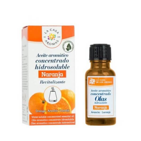 Aceite ambientador naranja concentrado hidrosoluble naranja la casa de los aromas