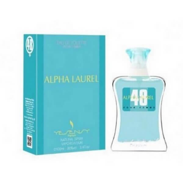 Perfume Mujer Alpha Laurel de Yesensy 100ml. Colonia mujer eau de toilette pour femme