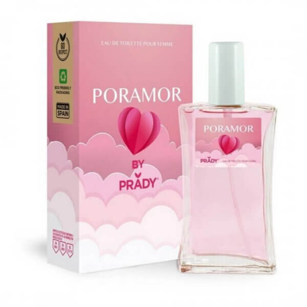 Poramor by prady perfume de mujer eau de toilette 100ml. prady