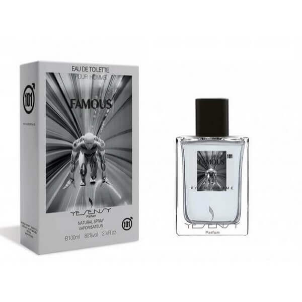 Perfume Famous hombre Yesensy Nº 101 Eau de Toilette pour homme
